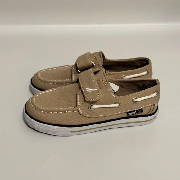 Nautica Little River Canvas Boat Shoes - Picture 1 of 6